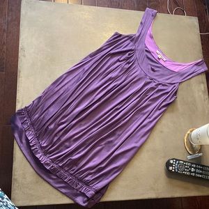 Alice & Olivia Purple Bubble Hem dress 2007 size M